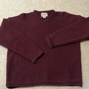 Woolrich classic roll edge sweater! Red perfect condition